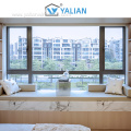 French Aluminum Casement Windows Double Glazing